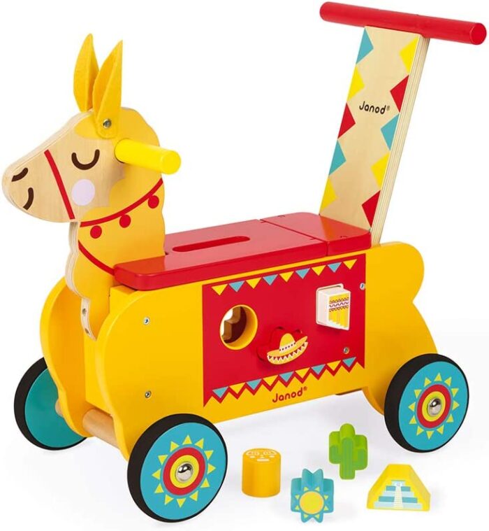 buy Wooden Llama Ride-On for Children for kids
