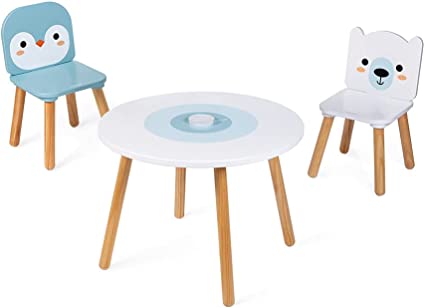 1 Polar Bear Chair and 1 Penguin Chair