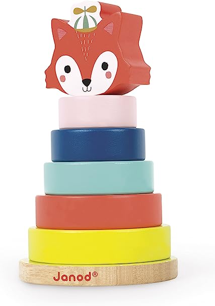 Janod Baby Forest Fox Stacker Toy