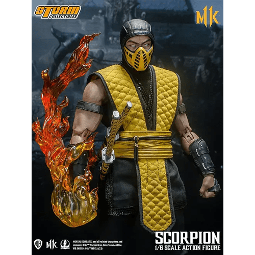 McFarlane Mortal Kombat Scorpion Action Figure for Kids