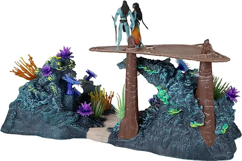 Metkayina Reef with Tonowari and Ronal Action Figures
