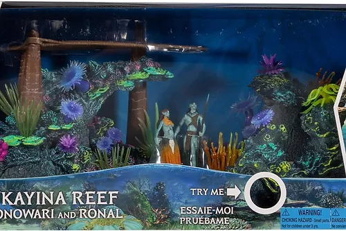 McFarlane Avatar Metkayina Reef with Tonowari and Ronal Action Figures